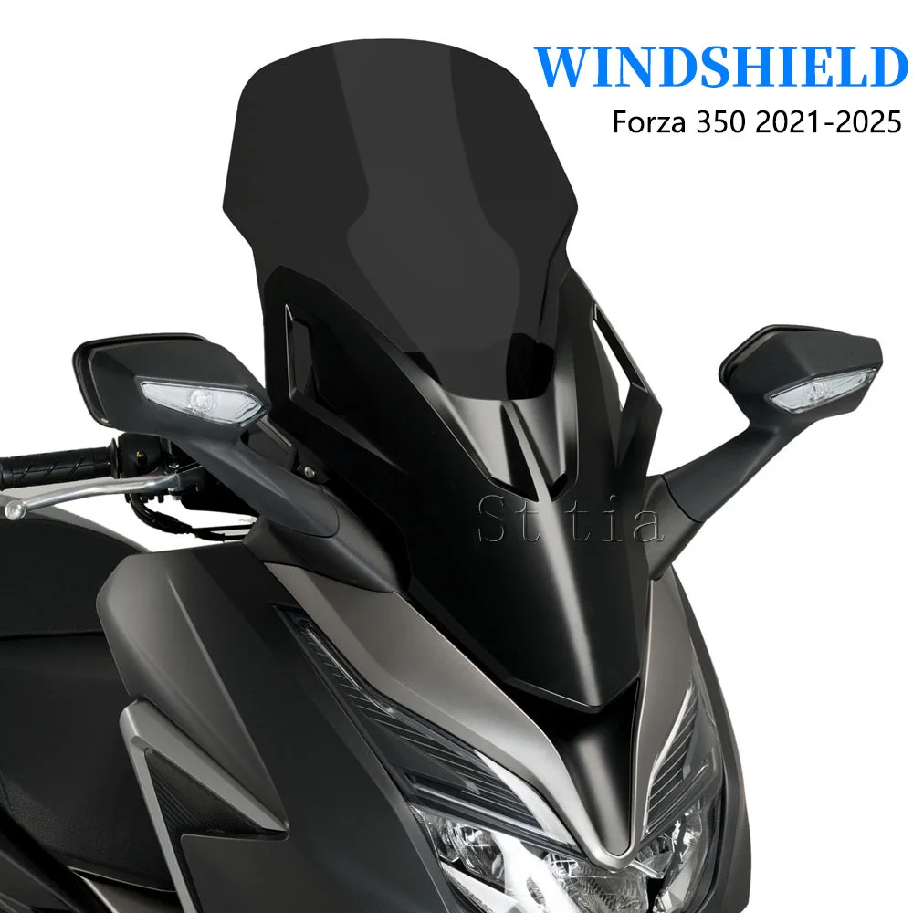 

2021 2022-2025 для HONDA Forza 350 NSS350 Forza FORZA 350, новый передний лобовое стекло мотоцикла, дефлектор ветрового стекла, увеличивающий лобовое стекло