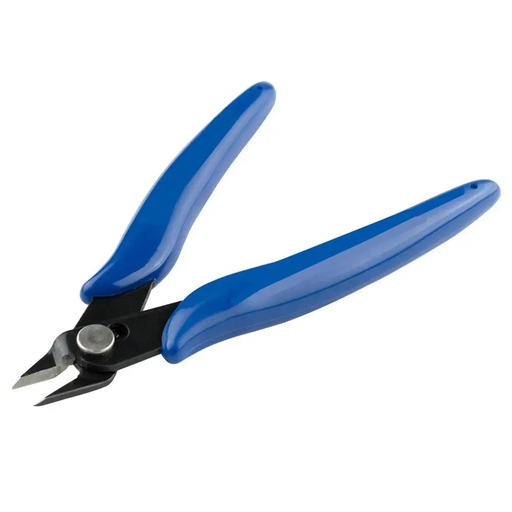 1pcs Diagonal Pliers Carbon Steel Pliers Electrical Wire Cable Cutters Cutting Side Snips Flush Pliers Nipper Hand Tools