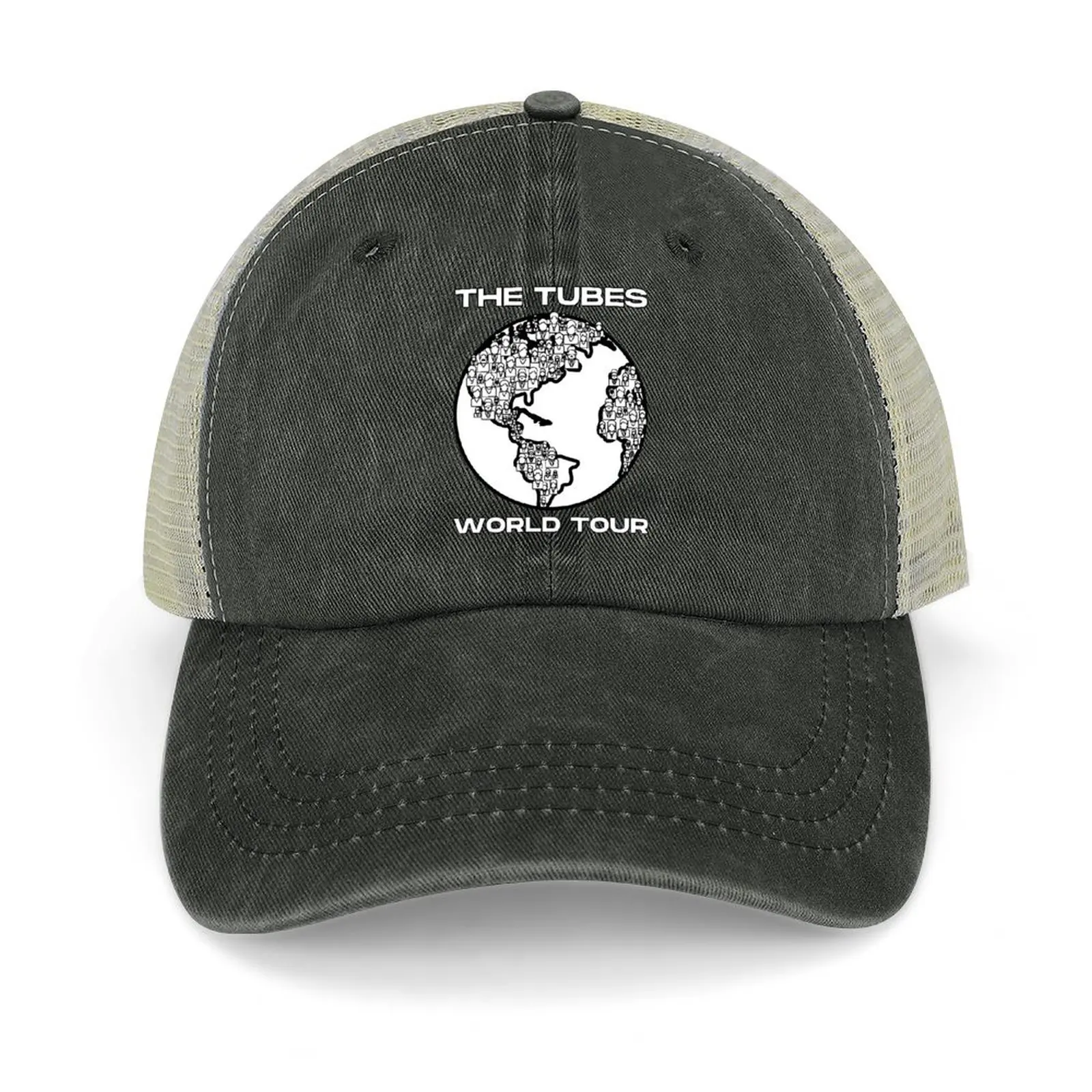 

THE TUBES - THE TUBES WORLD TOUR - DESIGN NUMBER 2 Baseball Cap Trucker Hat Beach Bag Designer Man Women's