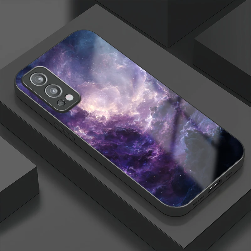 Противоударный чехол из закаленного стекла для телефона Oneplus Nord 4 3 с рисунком звездного неба для One Plus Nord CE 4 2 Lite N30 N20