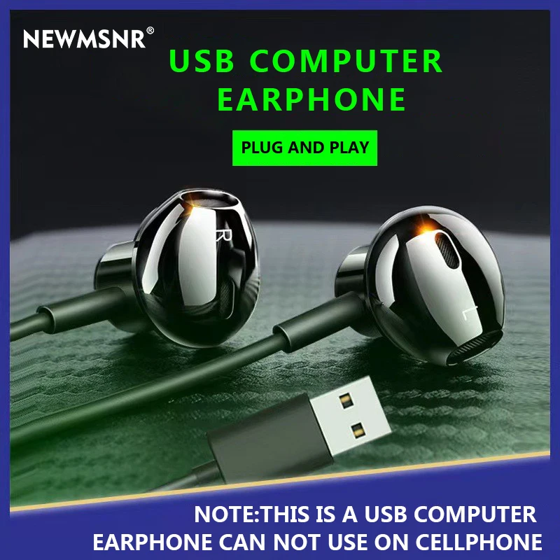 2.5m usb na orelha com fio fone de ouvido com microfone estéreo baixo pesado fone de ouvido para tablets computador notebook desktop fone de ruído cancelar