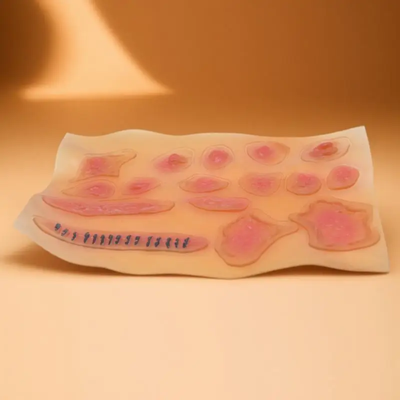 

Horrible Halloween Wound Stickers PVC Simulation Blood Injury Realistic Temporary Body Decorations Costume Party