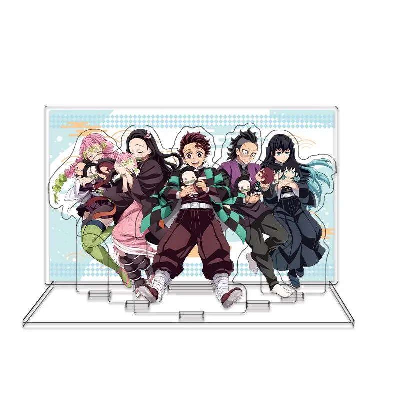 Cartel de Anime Demon Slayer, acrílico, Mitsuri Kanroji, colección de dos dimensiones, productos, creatividad para estudiantes, decoraciones de escritorio, regalo