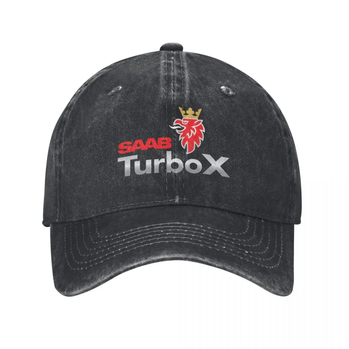 SAAB Turbo X With Griffin Baseball Cap derby hat Designer Hat For Men Women's