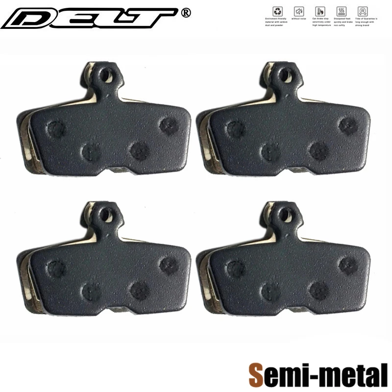 DELT 4 Pair Bicycle Disc Brake Pad,For SRAM,Avid,Code R,2011-2014,Guide,Caliper,Semi-Metallic,MTB,Mountain,Cycling,BIKE,part