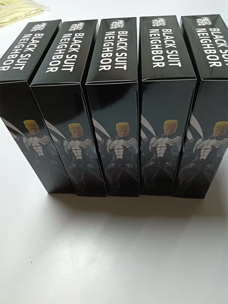 NUEVO Mess Toys Venom Lethal Neighbor Spider-Man Symbiotic Black Suit Messtoys Figura De Acción De Spiderman Modelo Anime Regalo - view 6