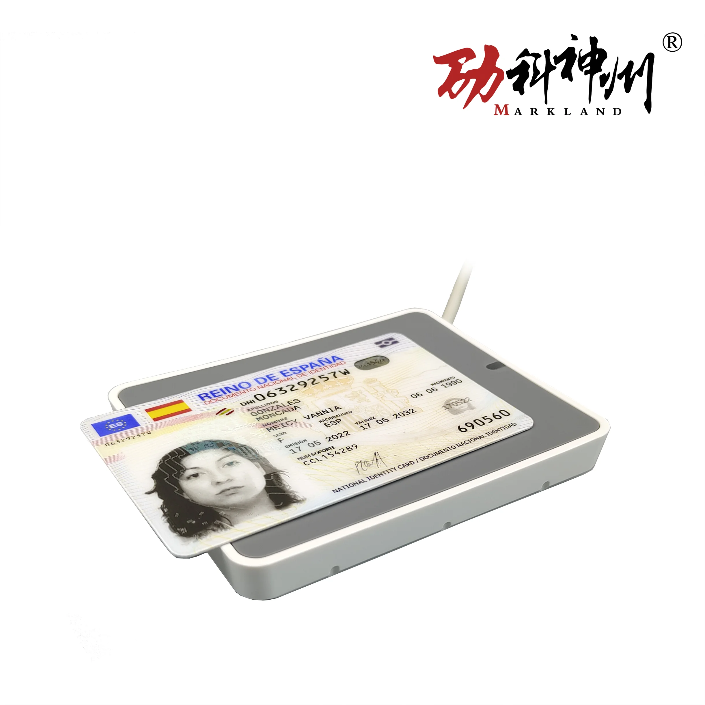Hirsch uTrust3700F 13.56MHz contactless-only reader . Widely deployed across Europe, Africa  and North America