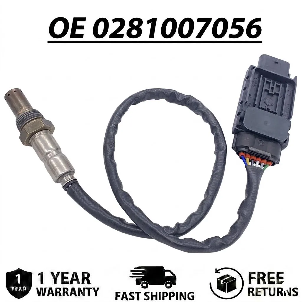 Nitrogen Oxide NOx Sensor for 6.7L Diesel Heavy Duty Truck | Fits HC3A-5E145-BD 5WK97332A | Exhaust Emission Probe Replacement