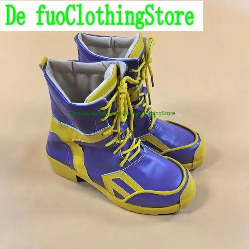 أحذية Defuo Zoe التأثيرية أحذية Convention أنيمي لعبة الرسوم المتحركة أحذية وأحذية لعب الأدوار لحفلات الهالوين