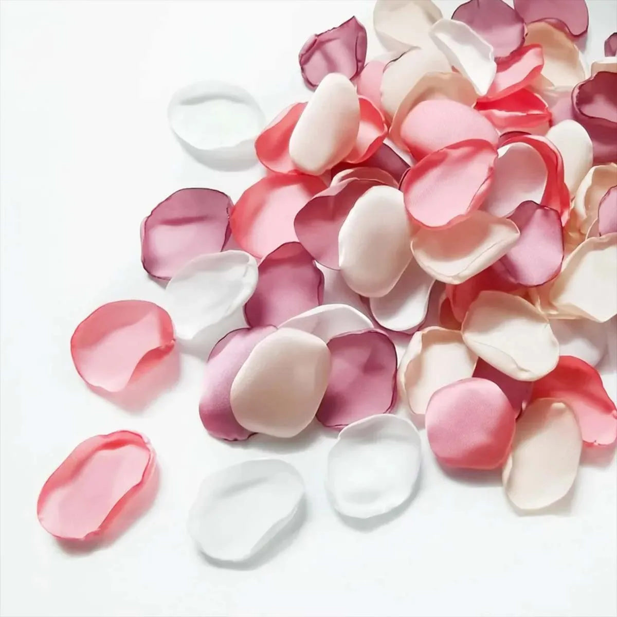 100pcs Silk Artificial Flower Rose Petals For Wedding Girl Aisle Scatter Dinner Table Confetti Centerpieses Bridal Shower Decor