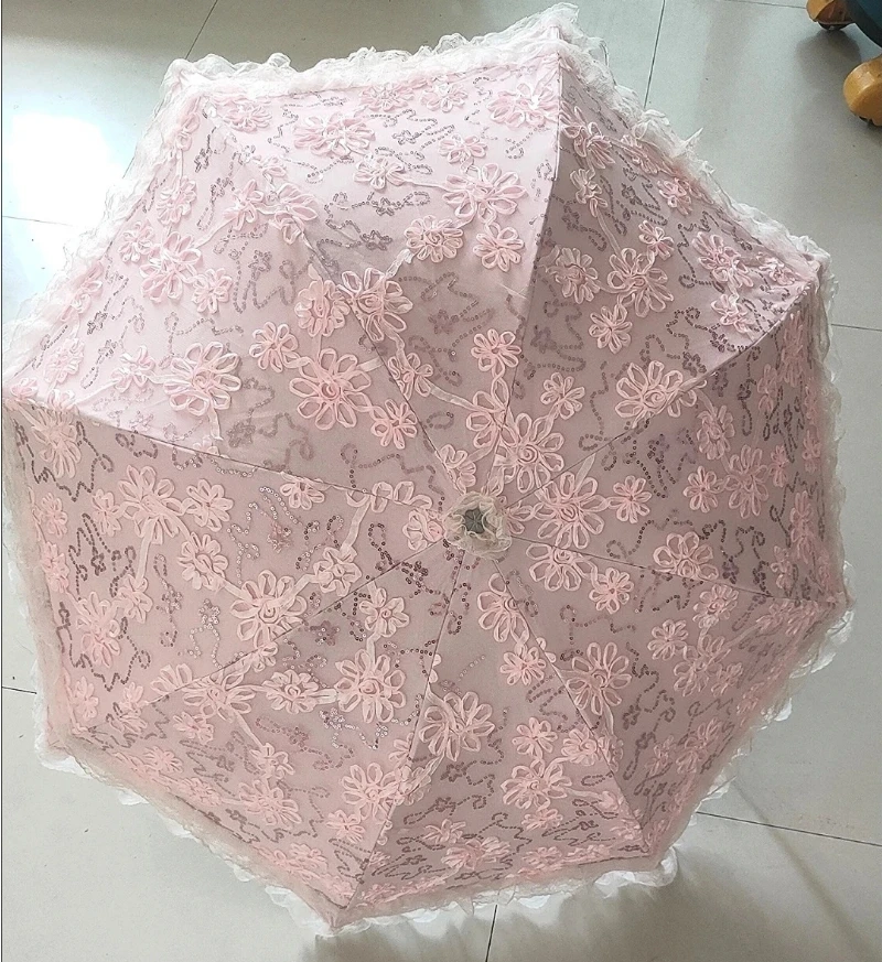 

Свадебные зонтики с кружевной аппликацией для свадебной вечеринки, женский элитный зонтик от солнца, свадебное платье, фото, французский зонтик-зонтик в стиле ретро