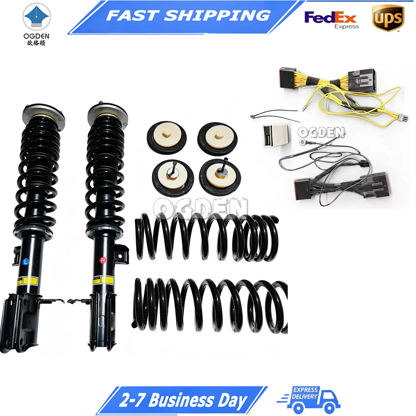 

OGDEN Modified Coil Spring Shock with Fault Eliminator for Range Rover L322 Vogue RNB000750 RNB000740 RKB500082