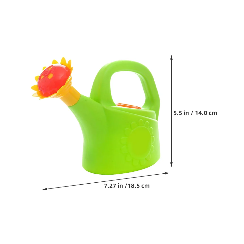3 pezzi annaffiatoio per bambini design simpatico cartone animato leggero gioco per interni ed esterni annaffiatoio divertimento per il bagno di apprendimento precoce