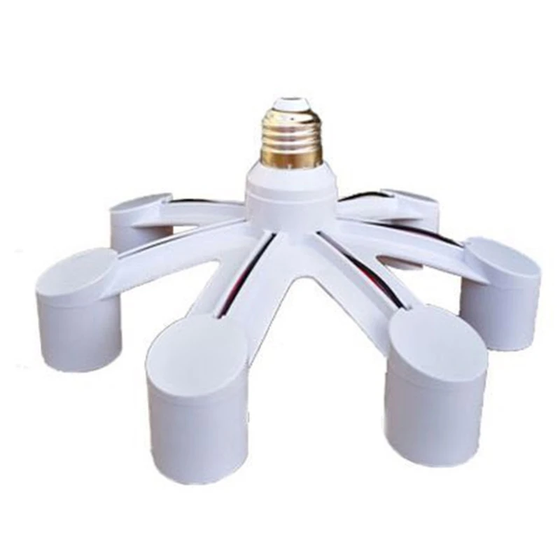 Elastyczny adapter do gniazdka elektrycznego, konwerter podstawy E26/E27, statek rotacyjny i do gięcia