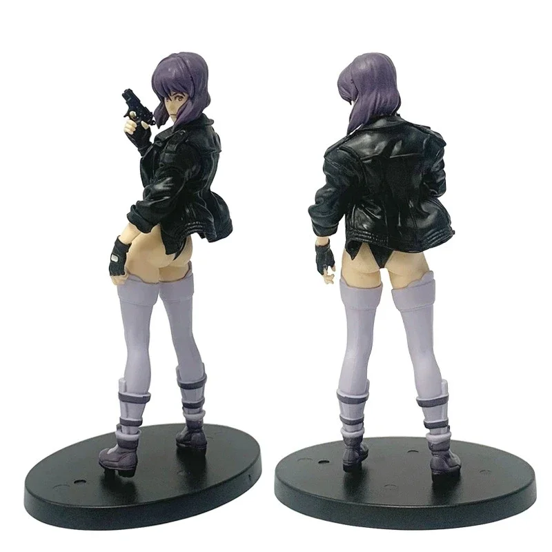 Statuetta Action Figure di Motoko Kusanagi da 18cm, Personaggio di Ghost in the Shell, Ornamento da Scrivania Fatto a Mano