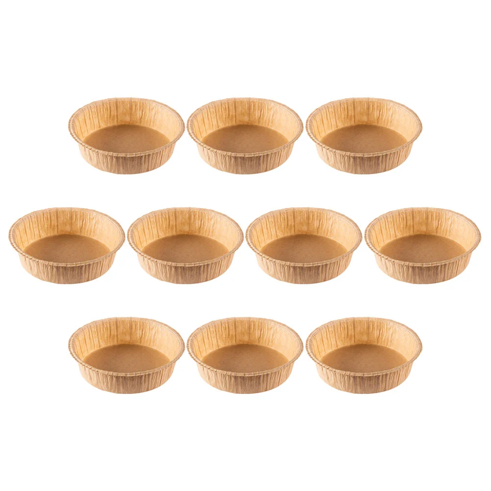 10 Pcs Cake Mold Fade-resistant Pans 6 in Muffin Round Baking Paper Inch Heat Resistance
