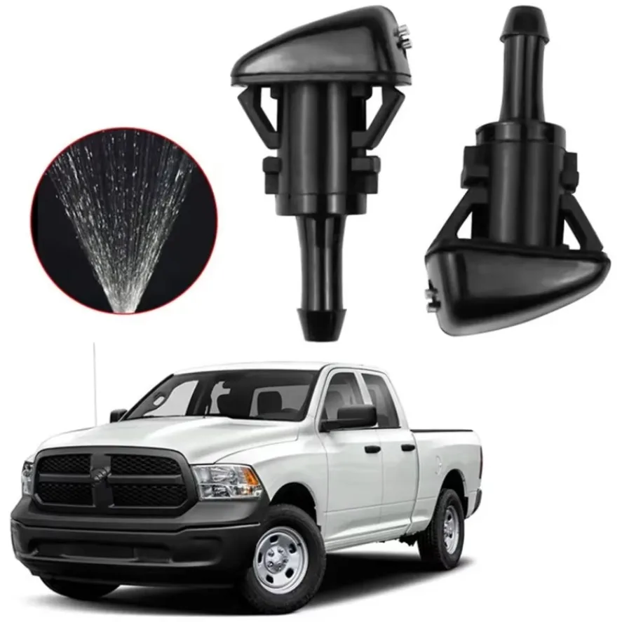 For Chrysler Dodge RAM 1500 2500 300 Windshield Windscreen Wiper Washer Spray Nozzle Jet  2008-2013 5303833AA Car Accessories