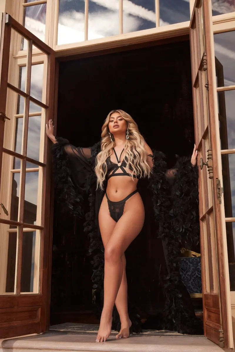 새로운 섹시 속옷, 섹시한 삼각형 홀로우 섹스 슈트