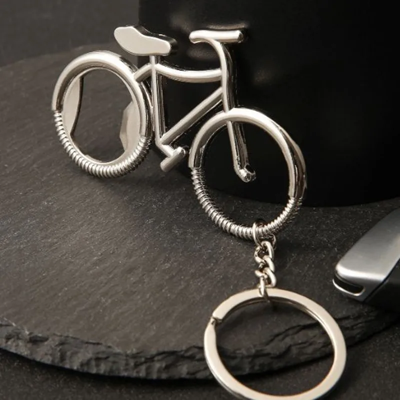 Bike Keychain Creative Beer Screwdriver Men\'s Car Pendant Advertising Gift Bottle Opener Party Beautiful Gift
