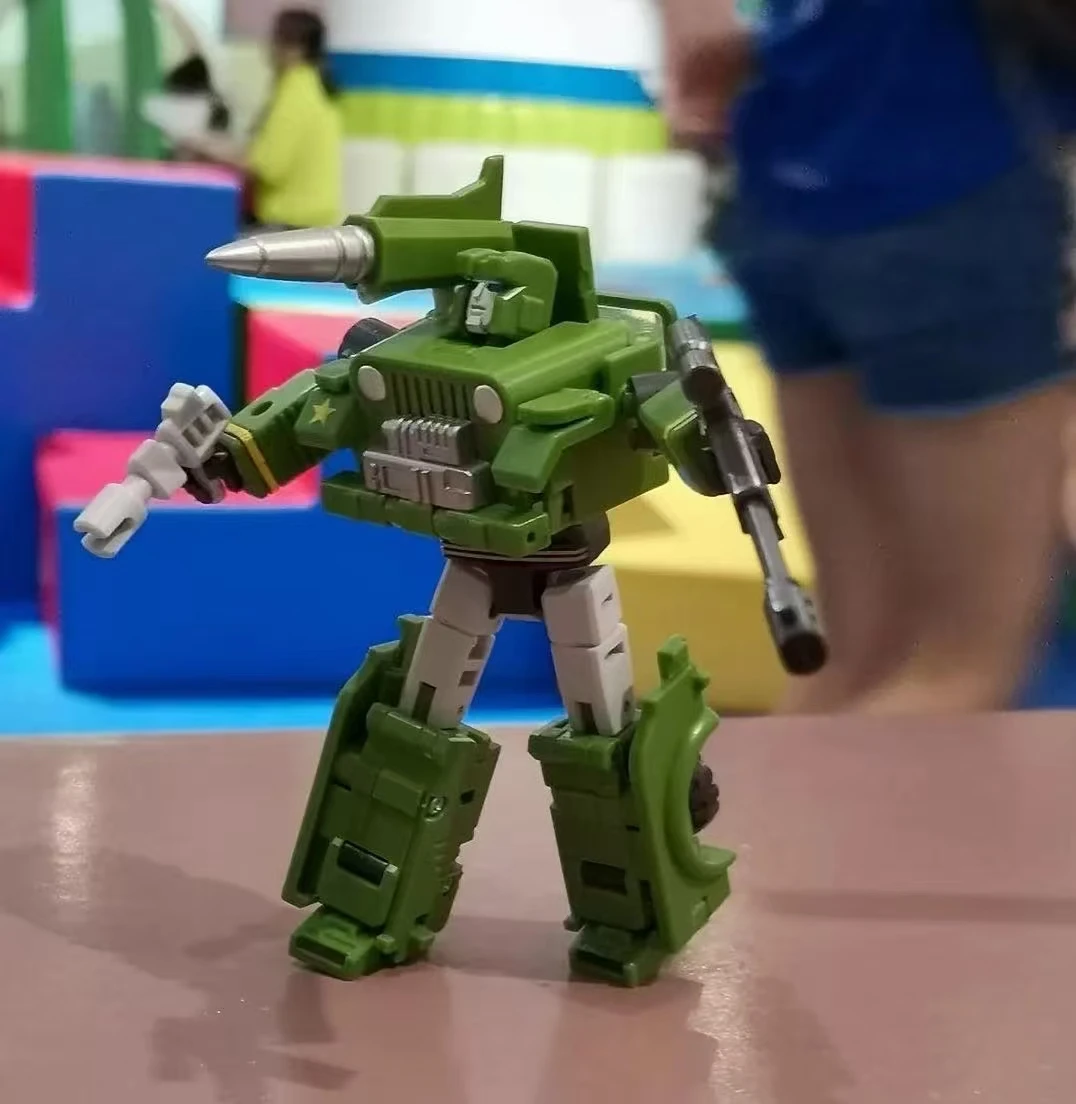 In Stock Transforming Toys Small Scale MFT MS-13 Hound Comic Color Detective Robot Toys Autobots Action Figure Gift Collection