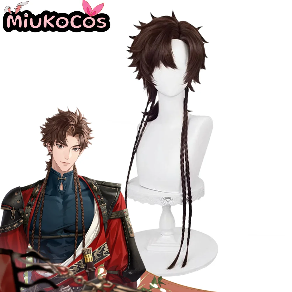 

IN STOCK Sun Ce Cosplay Wig MiukoCosplay Game Ashes of the Kingdom Cosplay