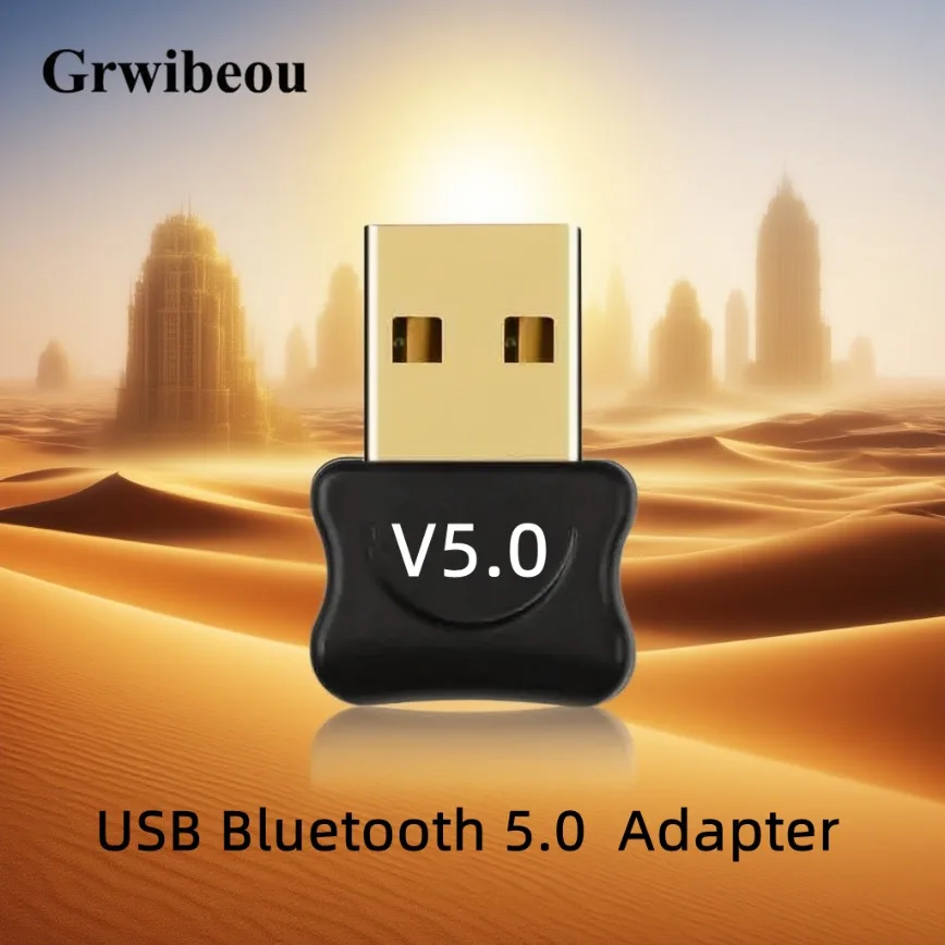 НОВЫЙ беспроводной Bluetooth 5,0 приемник-передатчик адаптер USB Bluetooth аудиоприемник адаптер для компьютера ПК ноутбука