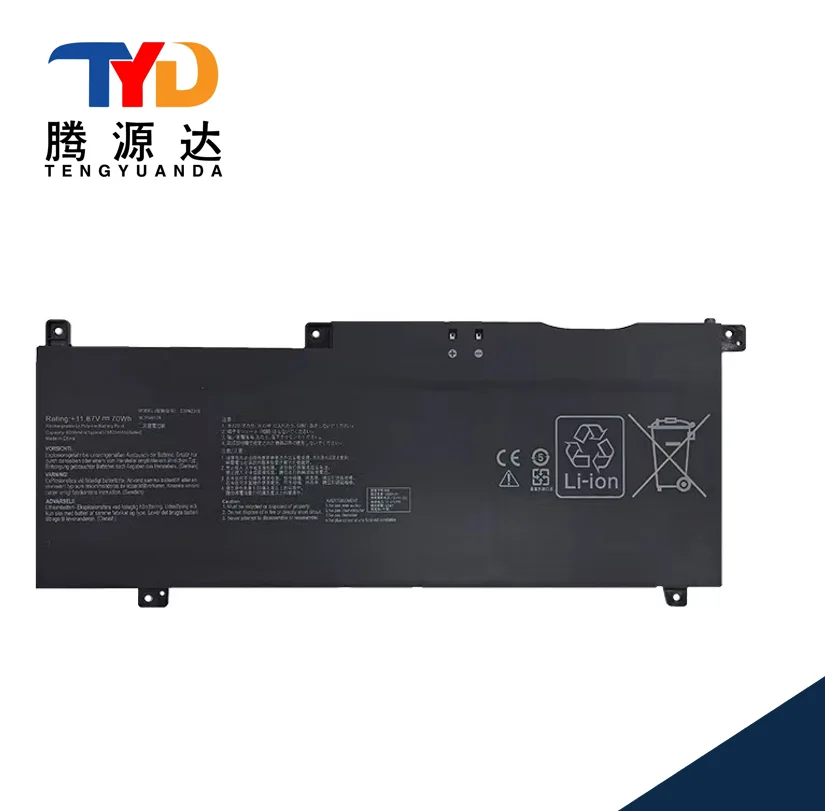 

Подходит для аккумулятора ASUS S5507/Q/QA/QAD ProArt PZ13 HT5306QA C31N2310 11.67V 70WH.