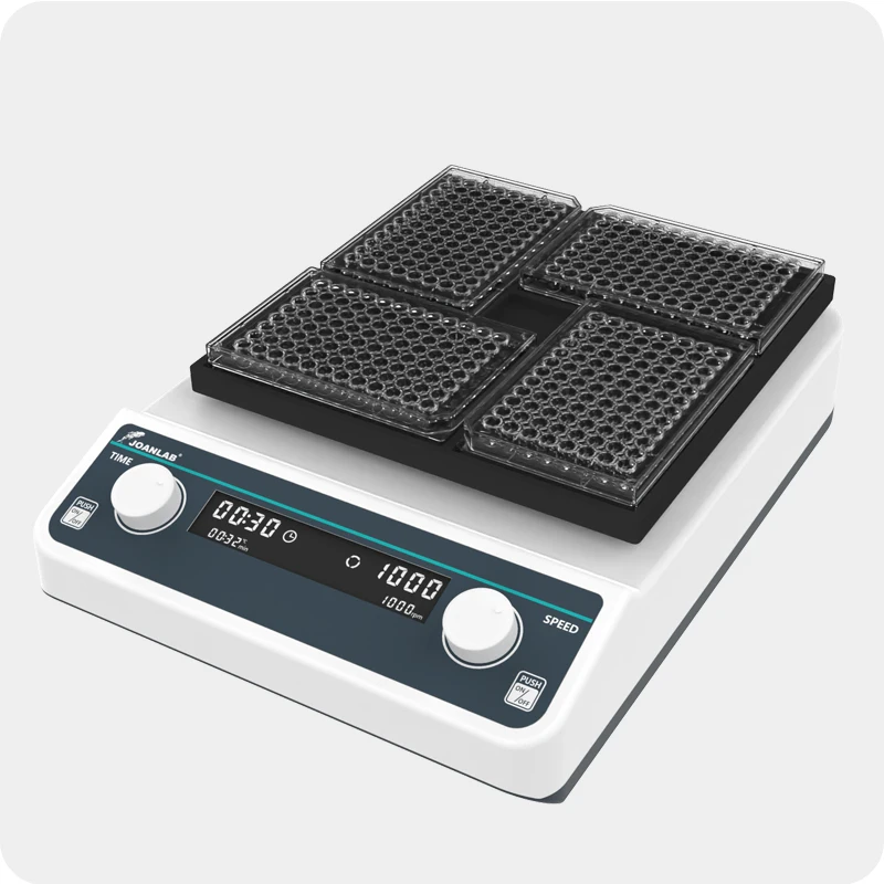 

Lab 500 - 1200 RPM Microplate Shaker Multi-purpose Horizontal Swing Speed Oscillator For ELISA Plate Tissue Culture Plate