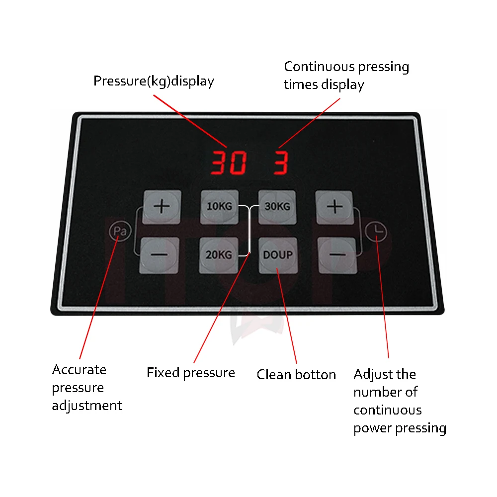 Ubijak do kawy ekspres do kawy ITOP Electric 58mm automatyczny kawa mielona prasy do ubijania akcesoria do kawy czarno-biały 110V-240V