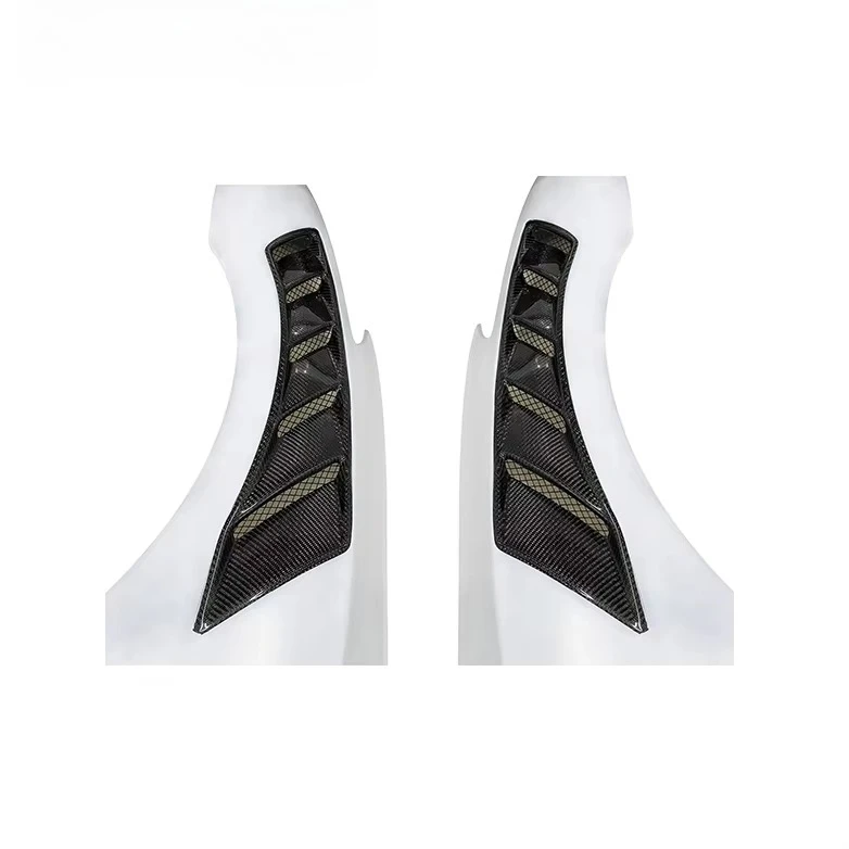 Fit for GTR R35 Nismo Fenders Fiberglass Mixed Carbon Fiber Front wings