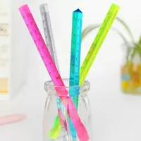 15/20CM Triangle Ruler Acrylic Transparent Scale Ruler Drawing Ruler Measurement Tool Creative School Stationery Students Gift 3