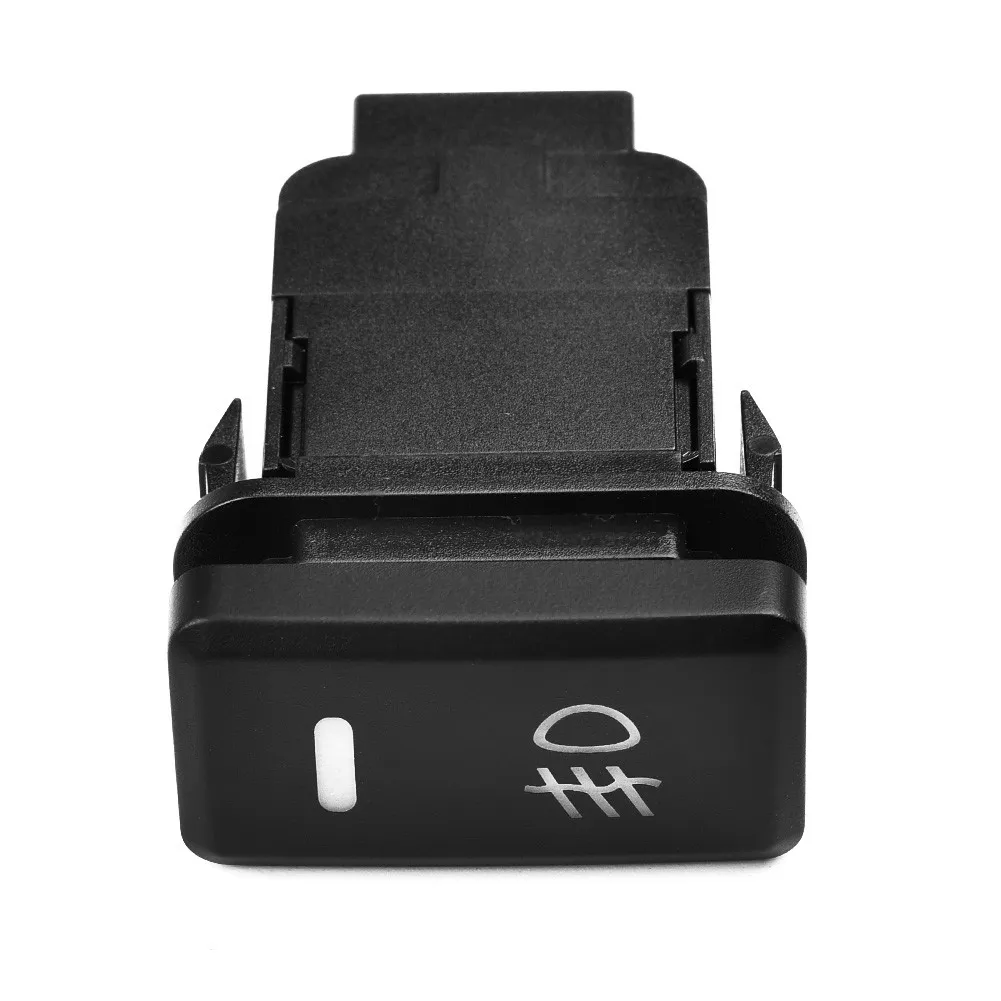 39mm Black Dual Position Switch with LED Indicator for Toyota Fog Light Wiring and Daytime Running Light Activation