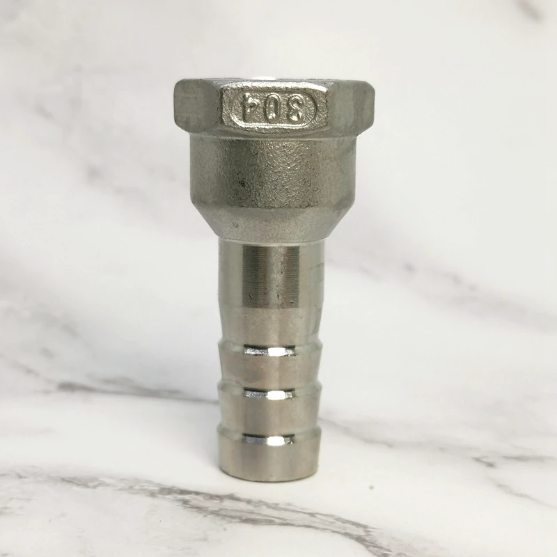 1pc 304 stainless steel Hexagonal pagoda joint Female Thread 1/8