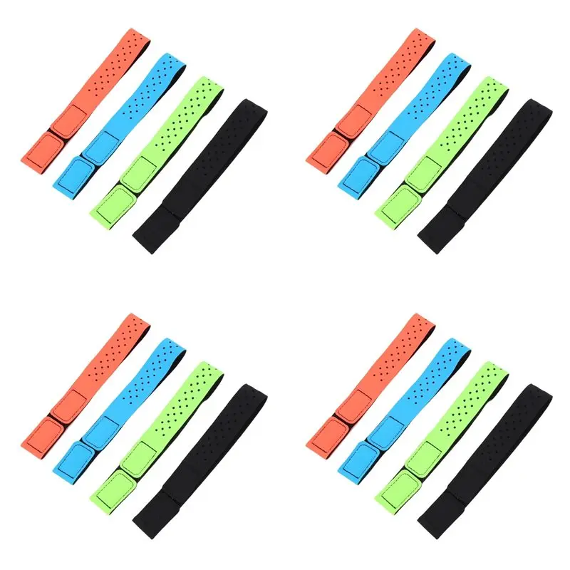 【PORTABLE】16 Pcs Replacement Heart Rate Monitor Armband Strap Adjustable Replacement Armband Band Universal Sport Wrist Strap S