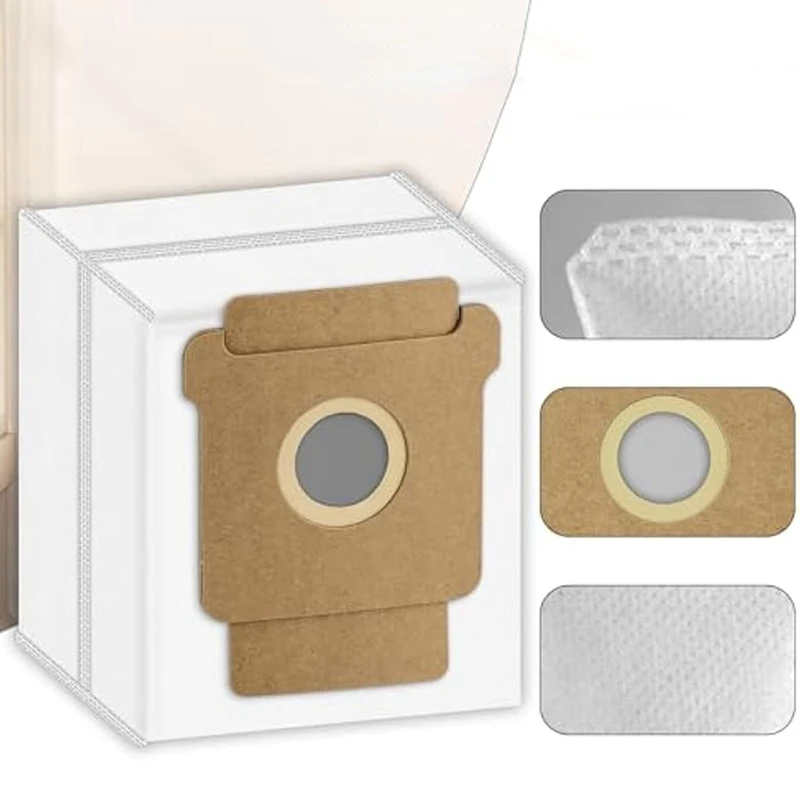 Para irobot roomba vácuo 2 saco de eliminação essencial acessórios kit descartável auto-vazio sacos de lixo