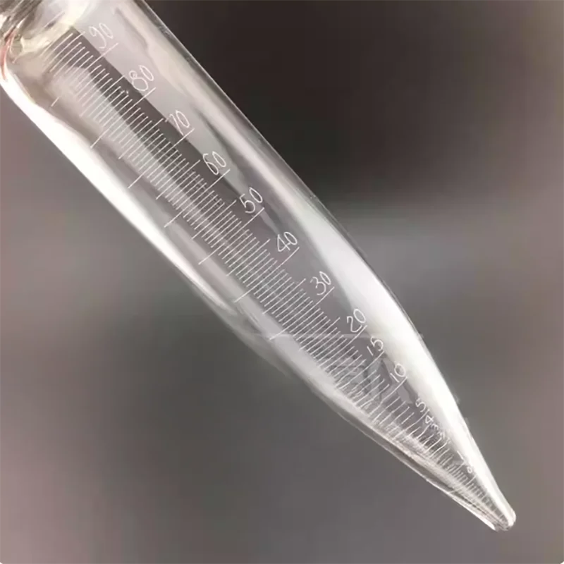 100ml test oil-water separation centrifuge tube oil moisture determination centrifuge glass centrifuge tube