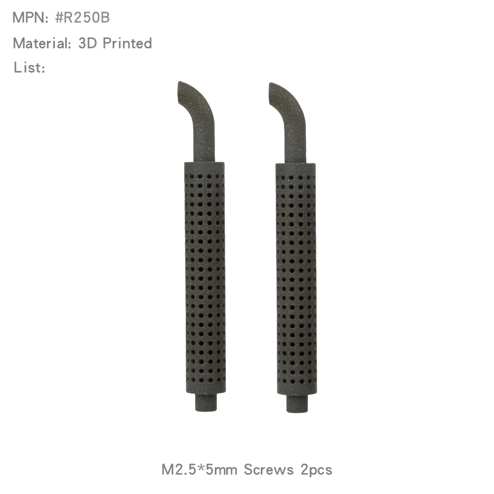 1/24 1/18 Vertical Exhaust Pipe FCX24 Xiaoqi Truck Simulation Decoration Modification # R250B