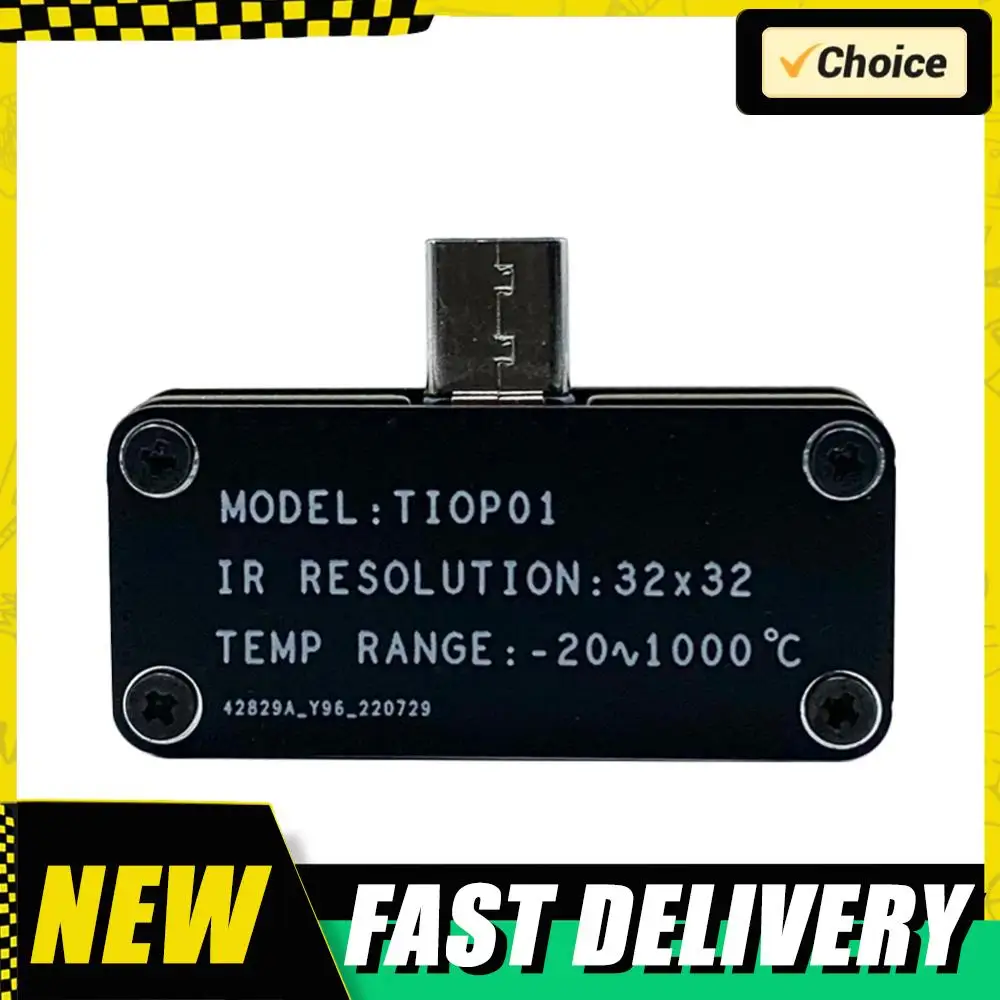 

Mini Thermal Imager Professional External Tiny Thermal-imaging Camera Night Vision Multiple Color Modes for Android Mobile Phone