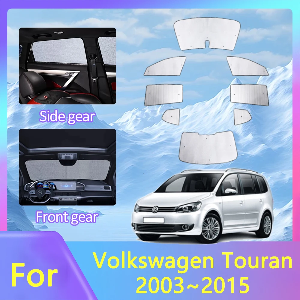 

Car Anti-UV Sunshade For Volkswagen VW Touran 1T MK1 2003~2015 2008 2009 2013 2014 Car Sunshades Window Protection Stickers