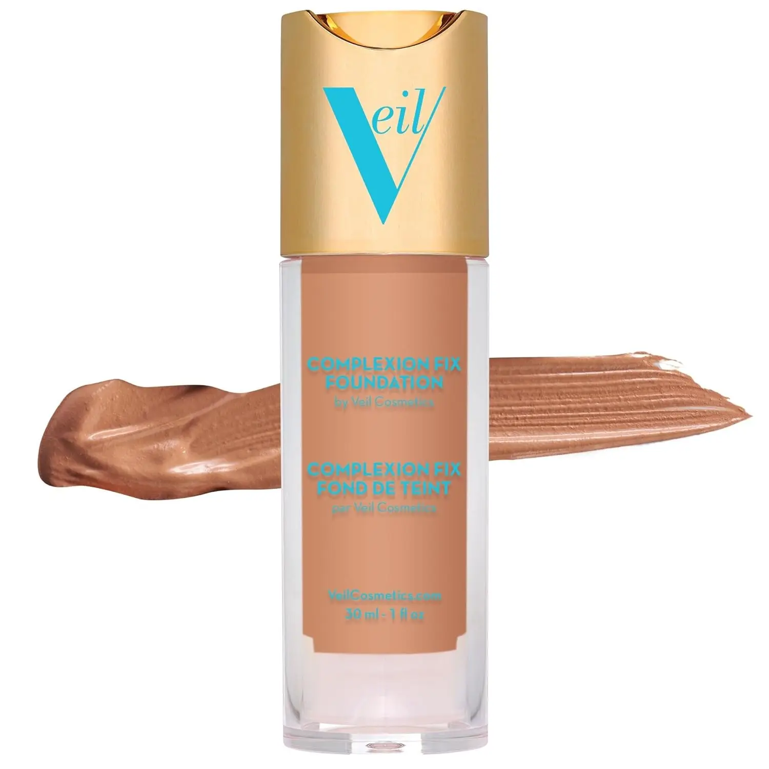 

Buildable Liquid Foundation - Water-Resistant, Hypoallergenic, Oil-Free, Vegan - Lightweight & Long-Lasting Coverage