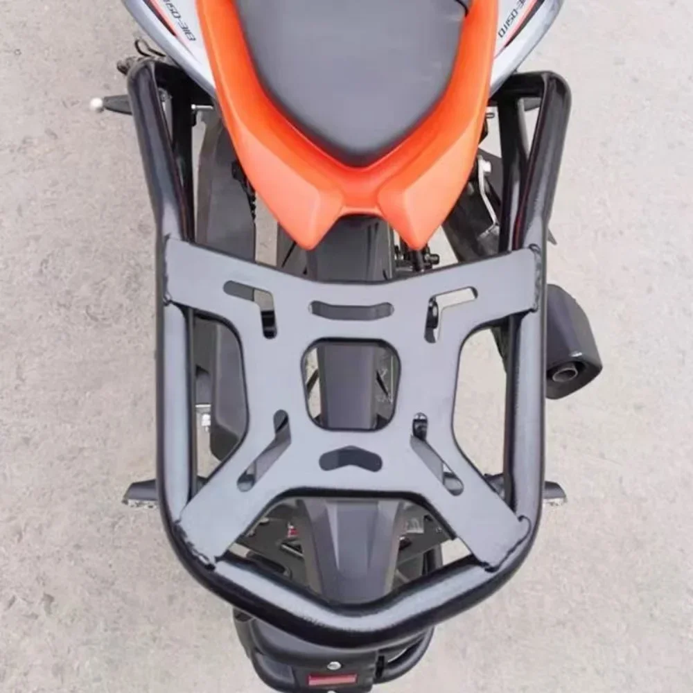 For QJMOTOR TR150 special modification accessories rear cargo rack aluminum alloy trunk rear cargo rack cargo support frame