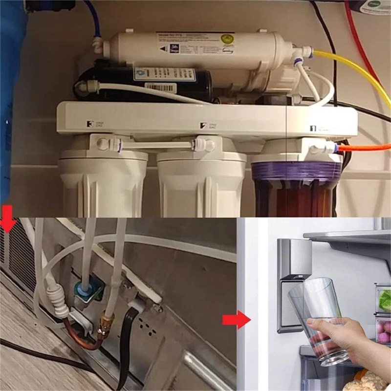 مجموعات خرطوم المياه لخط إمداد المياه العالمي للثلاجات وصانعات الثلج دروبشيب