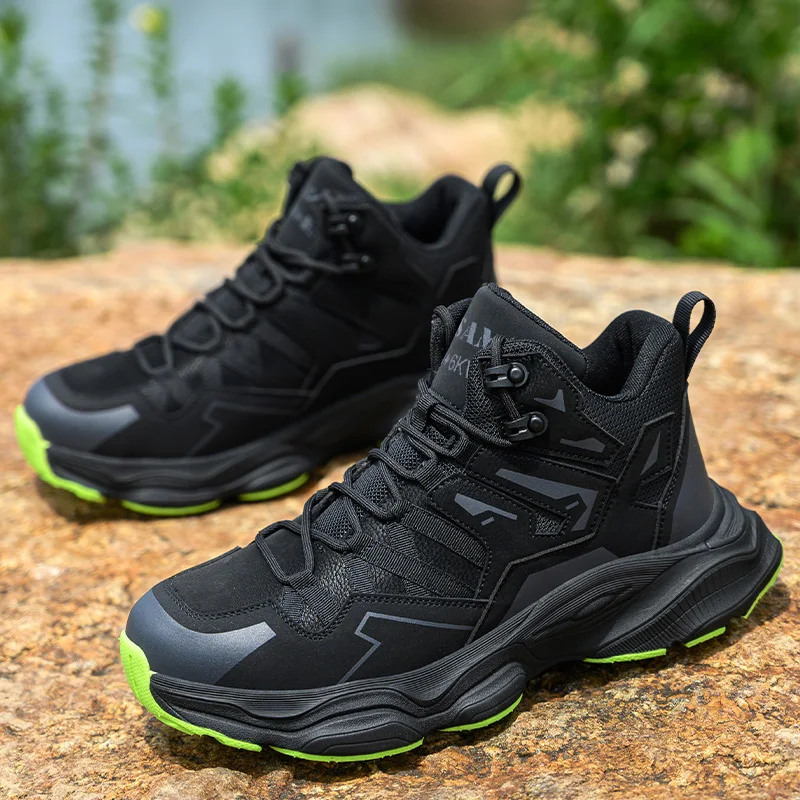 Industrial Safety Shoes Men Work Shoes non-slip Steel Toe Boots Sneakers Breathable Shoes all-season outdoor anti piercing shoe