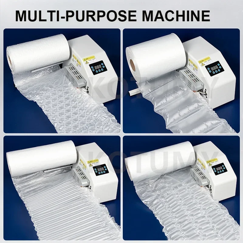 YYHC110V 220V Air Cushion Machine Buffer Bag Packing Film Making Machine Shockproof Roll Film Bubble Wrap Air Cushion Machine