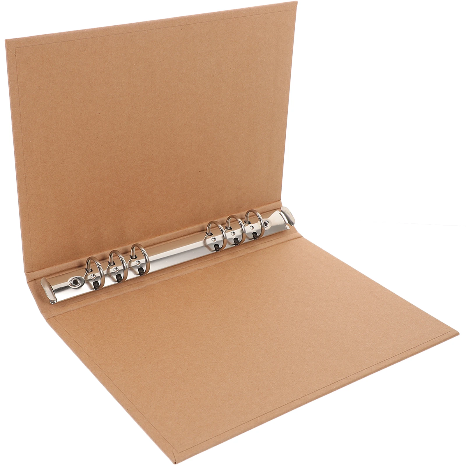 

A5 Kraft Cover 6 Hole Shell Notebook Shell Binder Folder for Notebook Binder Cover Loose Leaf Documents Storage