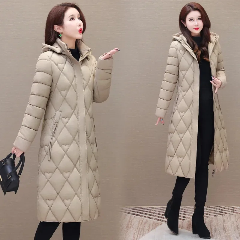 2025 novo inverno e outono feminino pato branco para baixo hoodies puffer jaquetas casacos quentes à prova de vento preto branco casacos