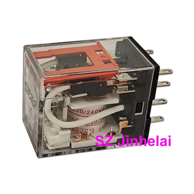 10pcs Authentic Original Omron Intermediate Relay MY2N-GS -R 12VDC 24VDC 48VDC 24VAC 110/120VAC 220/240VAC Relays 2NO 2NC 8pin
