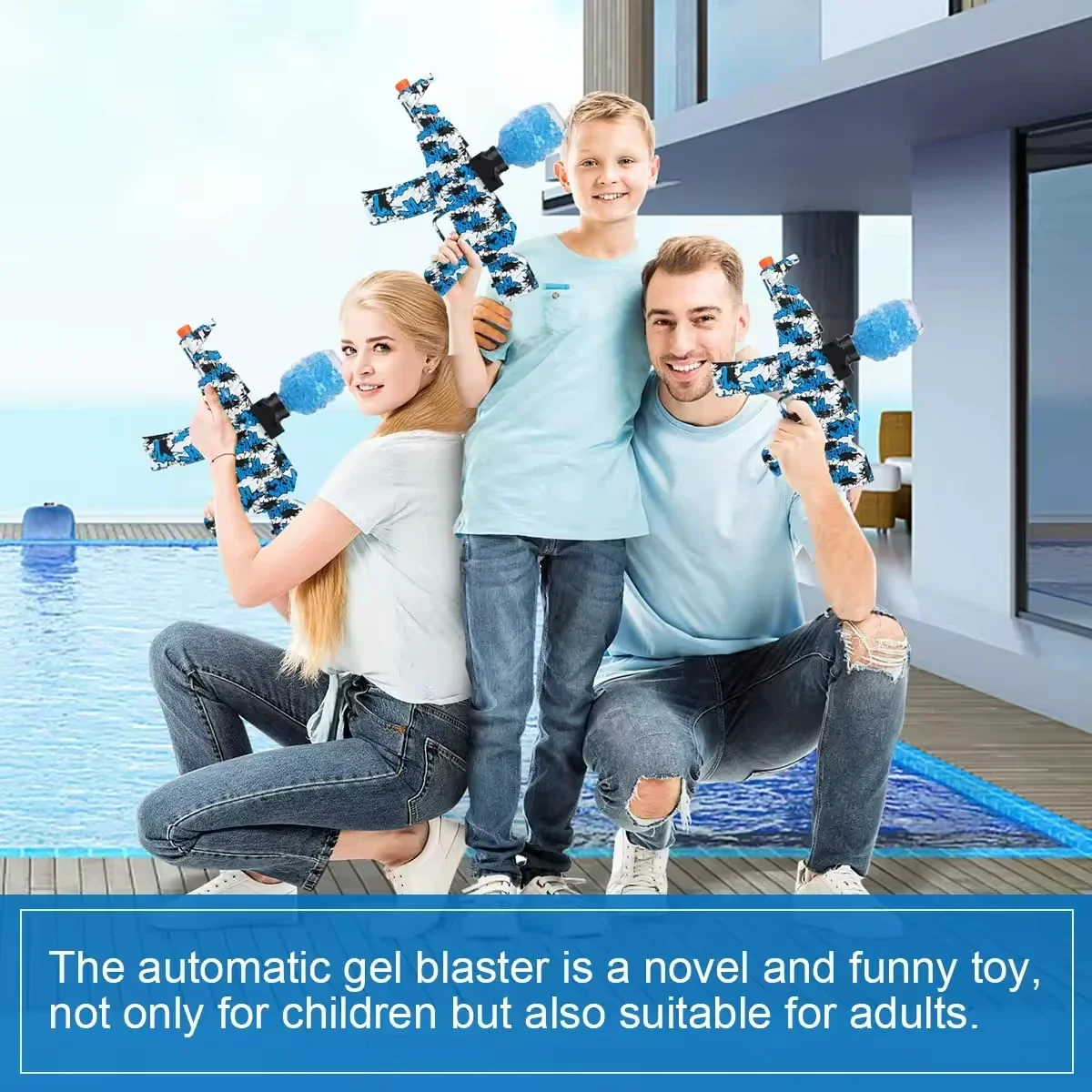 Kids splatter ball Water gel Beads toy Guns Electric Gun Toys Firing Hydrogel Water Ball Guns Children Sports Toys