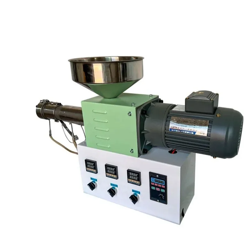 

Mini Plastic Extruder, Multi-Functional 3D Printing Filament Making Machine with Uniform Extrusion for Small Batch Production