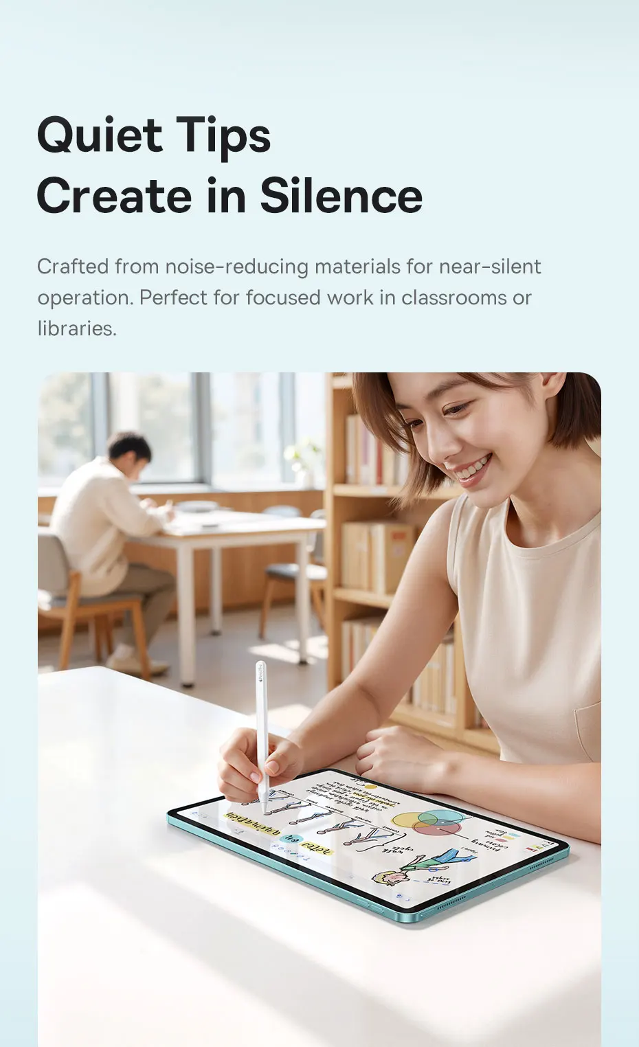 Baseus 6-Pack Replacement Tips for Apple Pencil Stylus